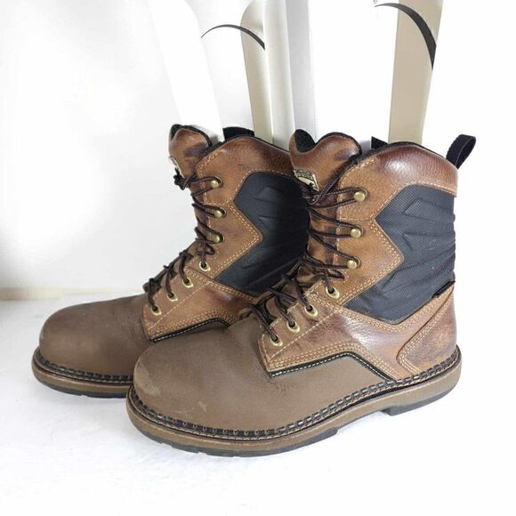 Irish Setter Men's 83850 US105D Brown Leather Waterproof Aliminum Toe Work Boot